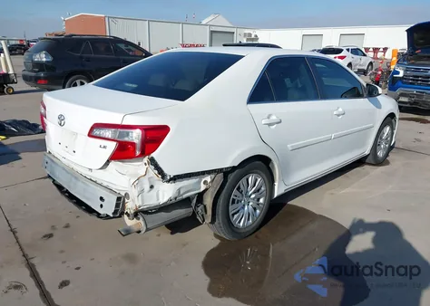 2012 Toyota Camry Le из США, поврежденный, VIN 4T4BF1FK2CR267032